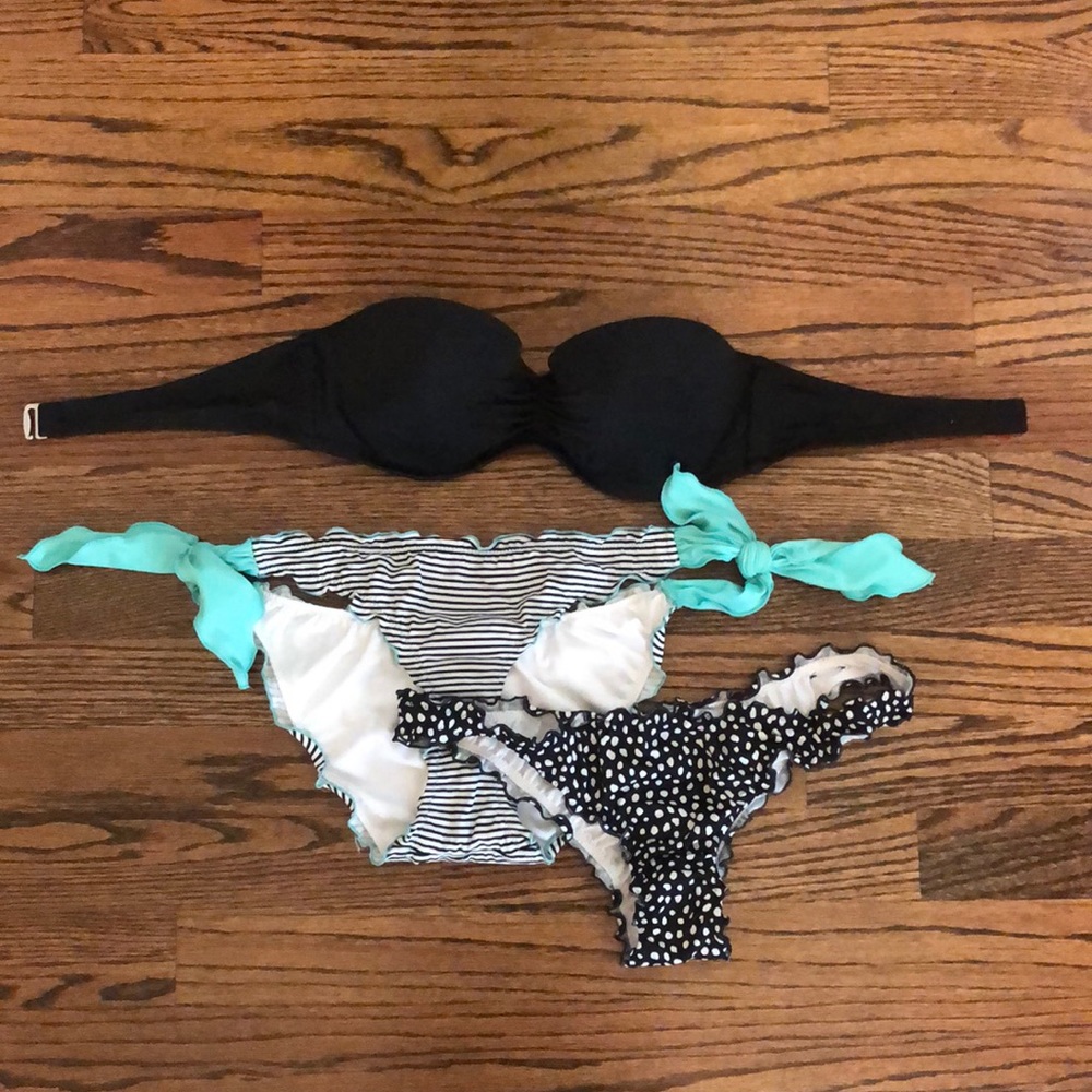 Victoria secret swimsuit set with extra bottom